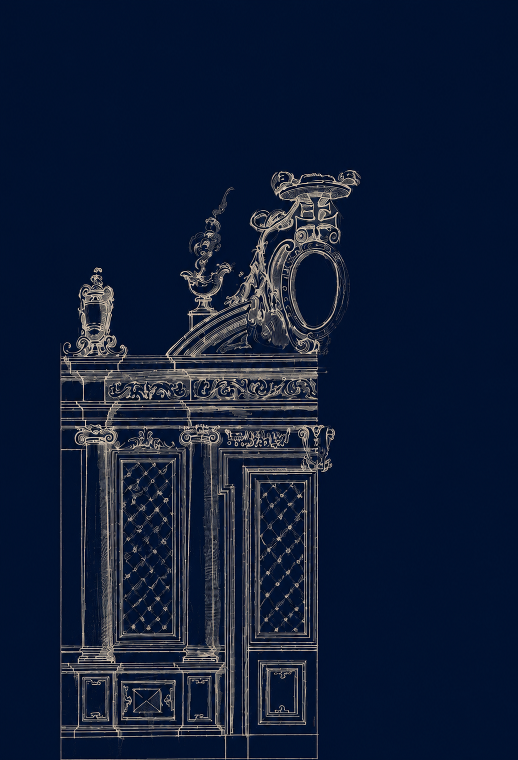 Illustration décorative gauche